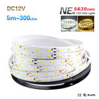 High quality DC12V 5630 LED strip light 5m/roll 300led 5730 flexible bar light Non-waterproof indoor home decoration