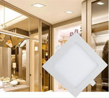 Factory Sale Ultra Thin LED Ceiling Downlight 3W 4W 6W 9W 12W 15W 25W Recessed LED Panel Light with Driver AC85-265V