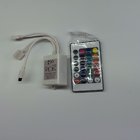 2-Port 24-key IR Remote Controller for 5050 3528 RGB LED Strip Light 4-pin Two Outputs Controller for Controling 2pcs RG