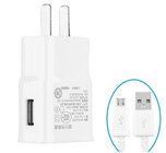 For Note 4 Galaxy 6 Wall Charger Travel Adapter Fast Flash Plug Full 5V 2A 1A IC High Qual