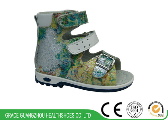 China Kids Stability Footwear High-Top Ankle Support Orthopedic Leather Sandal 4816798 supplier