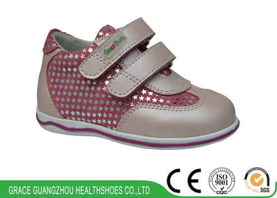 China Kids Postural Prevention Footwear High-Top Ankle Support Orthopedic Leather Shoes 1616804 supplier