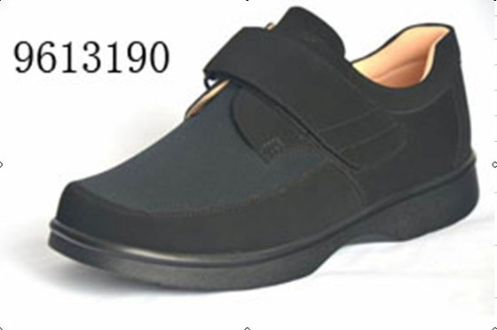 China Rheumatic Footwear Men's Therapeutic Dress Footwear Diabetic Foot Friendly 9613190-1 supplier