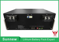 Base Station & Wind-solar Rechargable Storage Lithium Battery, 48V50Ah, 3.5U Rack Case, LiFePO4 Battery Pack, UPS EPS