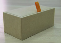 Plastic Cufflink Boxes with two elastic string