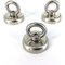500 Lbs Pulling Force N52 Round Neodymium Pot Magnet with Eyebolt supplier
