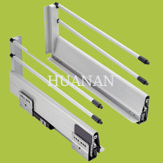 China simple push type installation damping drawer slide with paint 14&quot;16&quot;18&quot;20&quot;22&quot; supplier