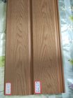 148x21 3D Embossing wpc wall panel wpc composite wall cladding teakwood color
