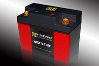 Motorcycle Lithium Battery WEX1L7-MF UNIVERSAL USE: YTX4L-BS/YTX5L-BS/YTZ5S/12N5-3B/YTX7L