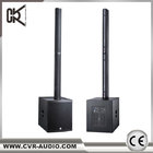 Guangzhou CVR Pro Audio Factory Active column system subwoofer with DSP amplifier