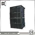 China factory price double 10 stage  CVR  line array active speakers