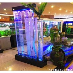 China 2017 NEW Waterfall-style LED wall screen supplier