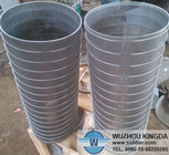 Filtering wedge wire screen
