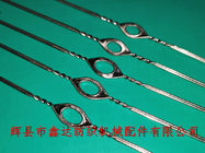 Steel Wire Heald With Grooved Mail-eyes Textile Equipment And Accessories