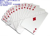 XF JDL Plastic Playing Marked Poker Cards Marked With Invisible Markings For UV Contact Lenses And With Invisible