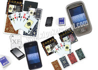 XF Copag Plastic Invisible Marked Playing Cards From Brazil For Poker Reader And For Purple Red Contact Lenses