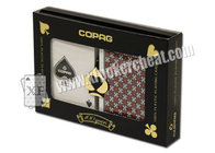 XF Copag Brazil Plastic Playing Cards ( 100 Years ) With Invisible Ink Painting On Sides And Back Of Cards For Poker