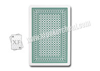XF Lion Plastic Poker Playing Cards With Sides Bar-Codes Markings For Poker Analyzer Or Backsides Markings On The Back
