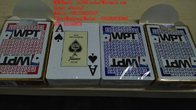 XF WPT Plastic Playing Cards With Invisible Ink Markings For Filter Camera