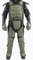 Green Color South Korea Impact resistance safety police anti riot protection suit supplier