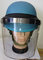UN blue Stell  Mich 2000   bullet proof helmet  with visor for Military Police supplier