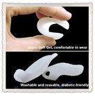 Gel Last Toe Separators Stretchers Corrector Gel Silicone Last Toe Shield Sleeve Pad Cushi