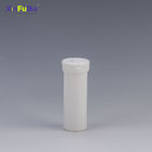custom printing pharmaceutical plastic vitamins pill packaging tubes vial effervescent tablets bottle with desiccant cap