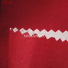 China F1504 100% polyester fabric bonding with poly kniting supplier