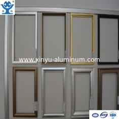 China Silver or bronze anodized aluminium led picture frame supplier