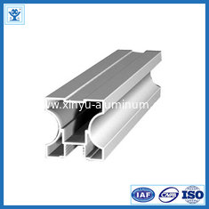 China T3 - T8 flat extruded aluminum profiles 6063 alloy silver supplier