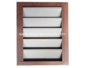 China OEM PVDF Coating Louver Boards and Power-Driven Rolling Curtain Door supplier