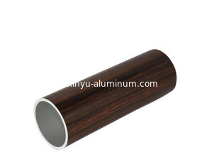 China aluminum and wood profile extrusion aluminum tubes supplier