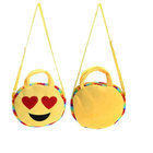 plush emoji wallet, mini coin purse,custom emoji plush soft embroidered emoji wallet handbag