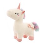 Think Unicorn Ty Unicorn Stuffed Animal for Girls Stuffed Animal Plush Baby Girl Toys with Rainbow Wings Pink 12 Inches