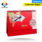 Guangzhou customized paper calendar wall calendar desk calendar with your LOGO