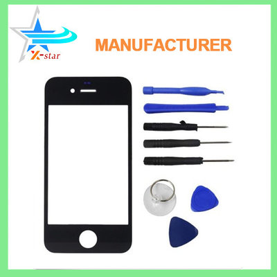 China OEM iPhone 4 iPhone LCD Screen Replacement Front Outer Glass Lens supplier