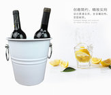 Hot Sale Ice Bucket With Bottle Opener Beer Bucket, beer cooler, Factory Price ice beer tin bucket white color