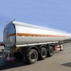 China 45000 litre oil tank trailer with 3 axles fuel transport tanker trailer