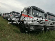 China Beiben north benz 380hp camion tracteur power star haulage truck head low price for export