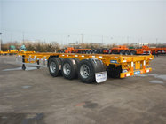 Skeletal chassis 40ft container trailer price China manufacturer
