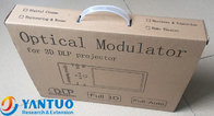 Polarization Modulator for 3D Visualization for all DLP 3D projector use passive with 3D Glasses