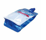 Flat bottom Style Jelly milk Shake Waterproof Plastic Spout Pouch Bag For Liquid/milk yogurt spout pouch bag