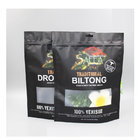 Custom printed Beef Jerky bag Biltong Packaging zipper stand up food pouch with window