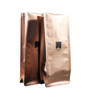 250g aluminum foil zip lock bags stand up coffee packing bag with one way degassing valve/green coffee tea bags