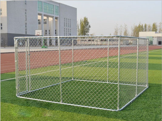 China 2.3x2.3x1.22M Thick Hot Galvanized Fence Big Dog Kennel/Animal Run/Metal Run/Pet house/Outdoor Exercise Cage supplier