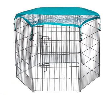 China 63x91 CM x 6pcs Wire Mesh Small Size Dog Kennel with Shelter or w/o Shelter,Pet Cages,Carriers &amp; Houses,Welded Mesh supplier