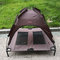 122x91x16cm Portable dog bed with tent, military bed, golden retriever mattress, Teddy Little Medium Dog House with tent supplier