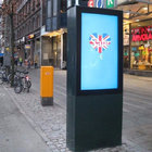 49 inch mall kiosk ideas horizontal touch screen kiosk wireless digital LCD advertising monitor