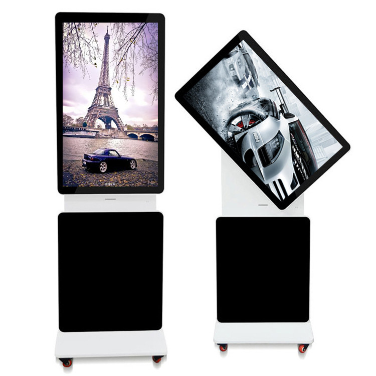 55 Inch Touch Screen Free Stand Up Wifi Android Network 1080P TFT LCD Advertising Player