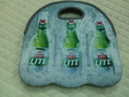 Big promotion light weight thermal neoprene wine bottle carrier, 2 or 3 or 6 pack